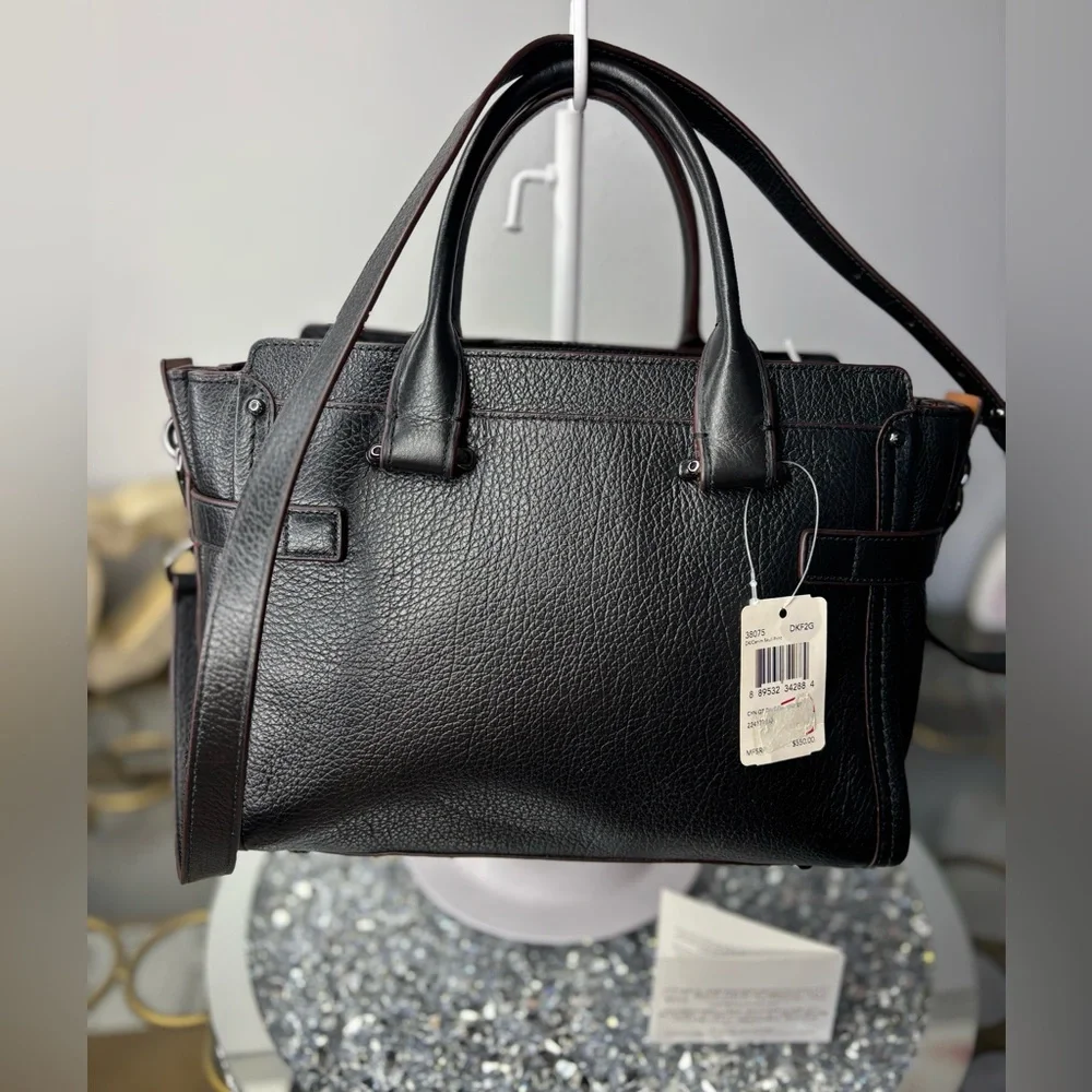 Coach 2016 Swagger 27 in Canyon Quilt Denim Satchel NWT - Picture 7 of 17